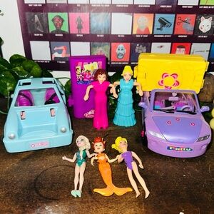 Y2K Polly Pocket Doll Toy Bundle